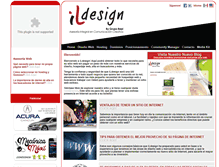 Tablet Screenshot of ildesign.com.mx